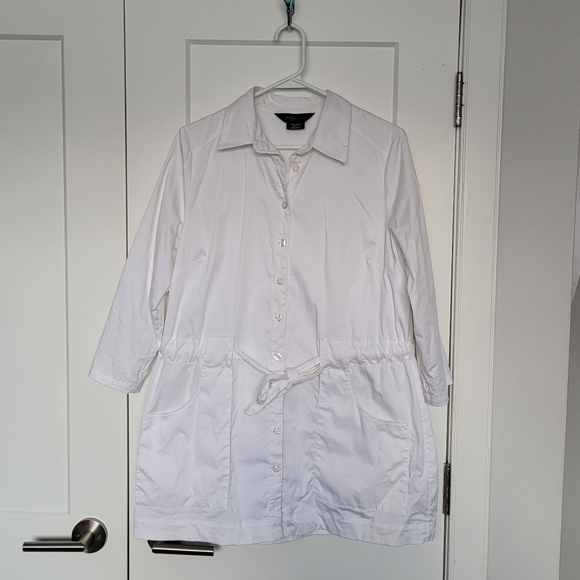 Michel Studio button down tunic short - Picture 3 of 5